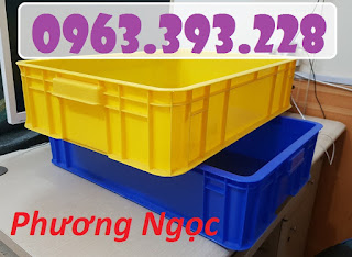 Thùng nhựa đặc cao 15, thùng nhựa HS007, thùng nhựa công nghiệp 20180407_115826