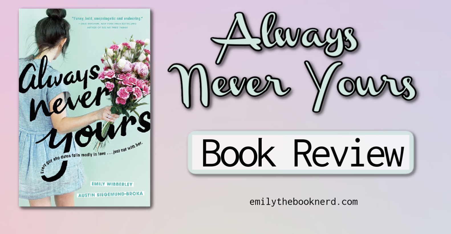 Emily The Book Nerd Always Never Yours