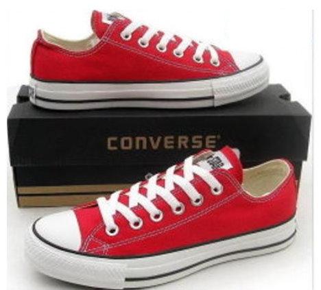 MDA FASYA Collection: New Genuine Converse All Star Shoes - Red color