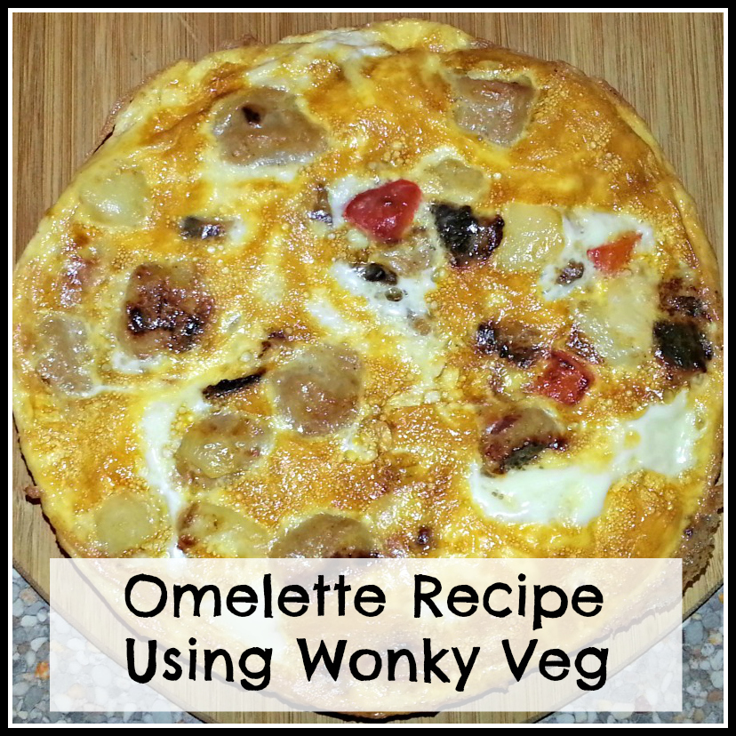 Leftovers Omelette with Asda's Wonky Veg Box The Parent Game