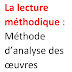 La lecture méthodique : méthode d'analyse des œuvres La lecture méthodique : méthode d'analyse des œuvres