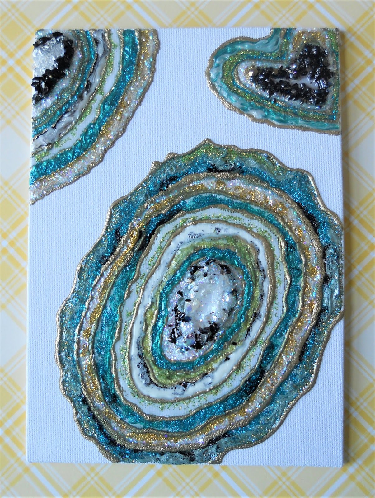 Seven Hills Crafts Blog Geode Art