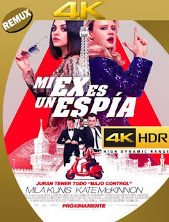 Mi Ex Es Un Espía (2018) 4K REMUX 2160p UHD [HDR] Latino [GoogleDrive] 