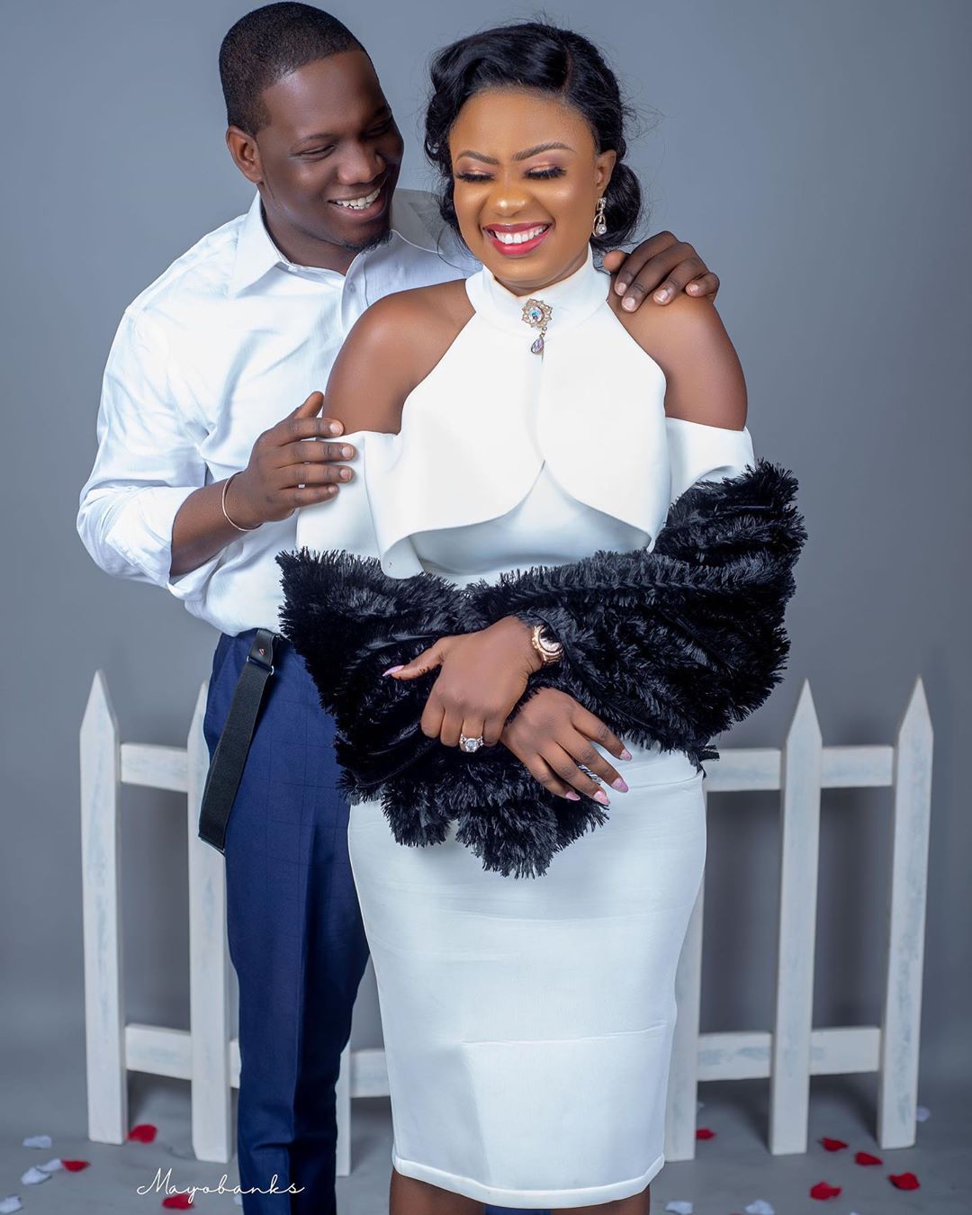 Prewedding Photos Of Seilat Adebowale And Husband, Adeyemo