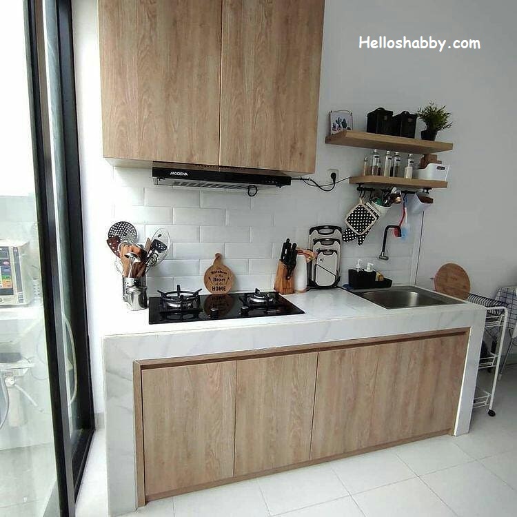 6 Material Kitchen Set Terbaik Untuk Dapur dengan Ukuran 2 x 2 , 3 x 4