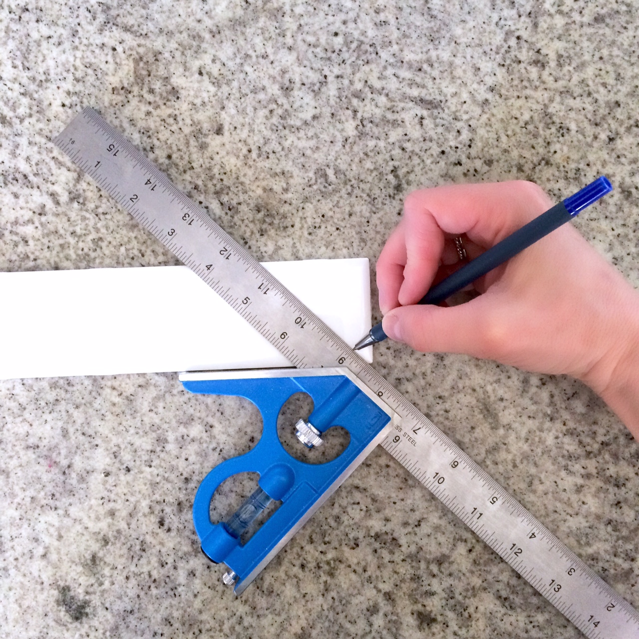 How to install a herringbone backsplash Harlow & Thistle