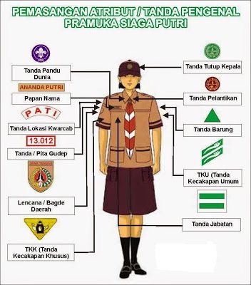 Info Top 55+ SERAGAM Pramuka Siaga Putri SD