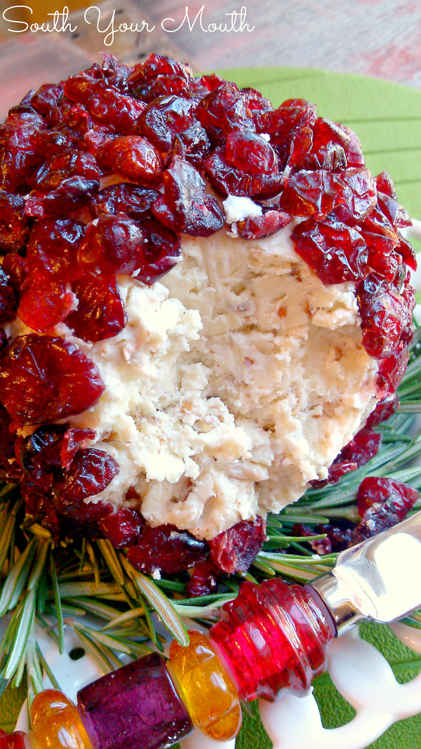 South Your Mouth: Christmas Cranberry Cheese Ball