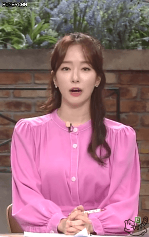 분홍이 박선영 아나운서