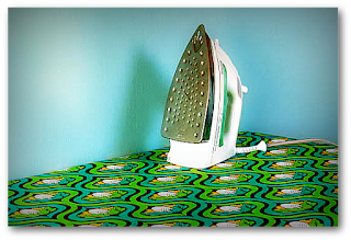 DIY ironing board