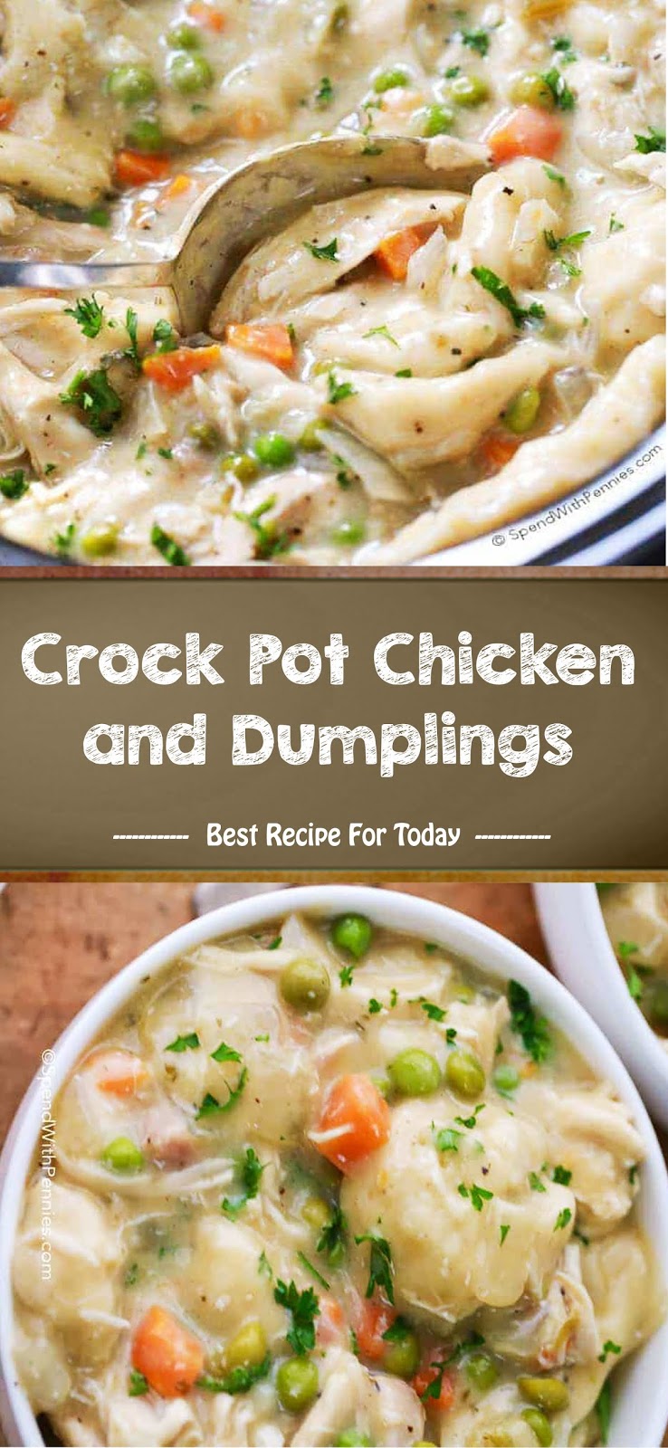 Crock Pot Chicken and Dumplings - pinsgreatrecipes