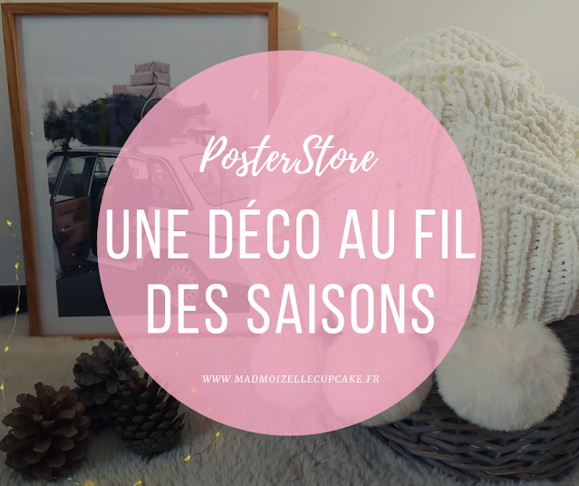 Une déco au fil des saisons avec Poster store