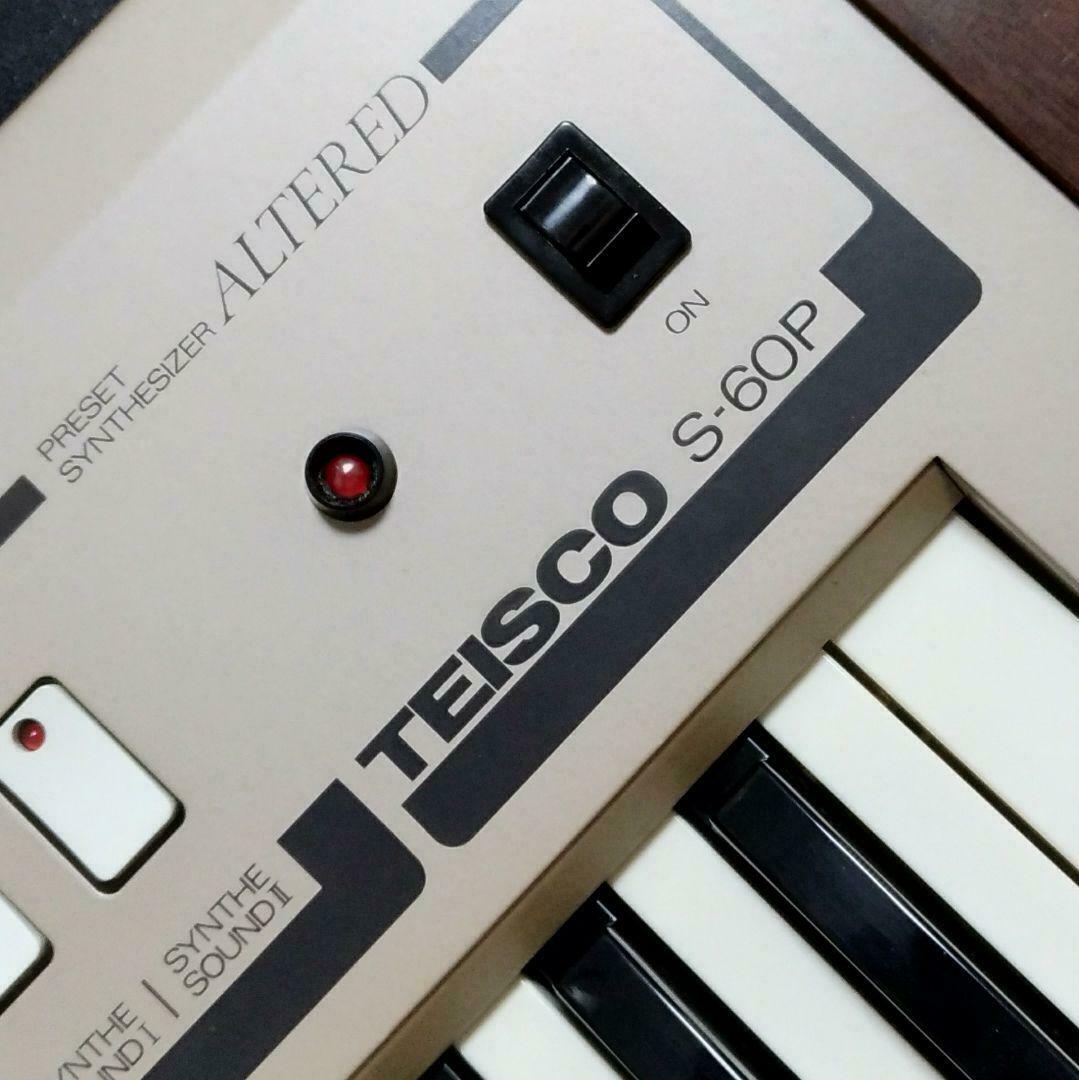 MATRIXSYNTH: Teisco S 60P Preset Type Synthesizer SN 6086 MATRIXSYNTH: Teisco S 60P Preset Type Synthesizer SN 6086