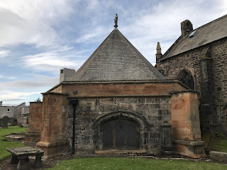 View of St Triduana’s Chapel, Restalrig, Edinburgh.  Photo by Kevin Nosferatu for the Skulferatu Project