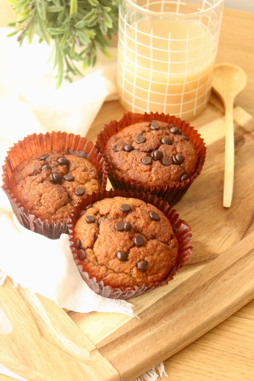 Life Lovers By Adriana Molina Muffins de plátano con harina de avena