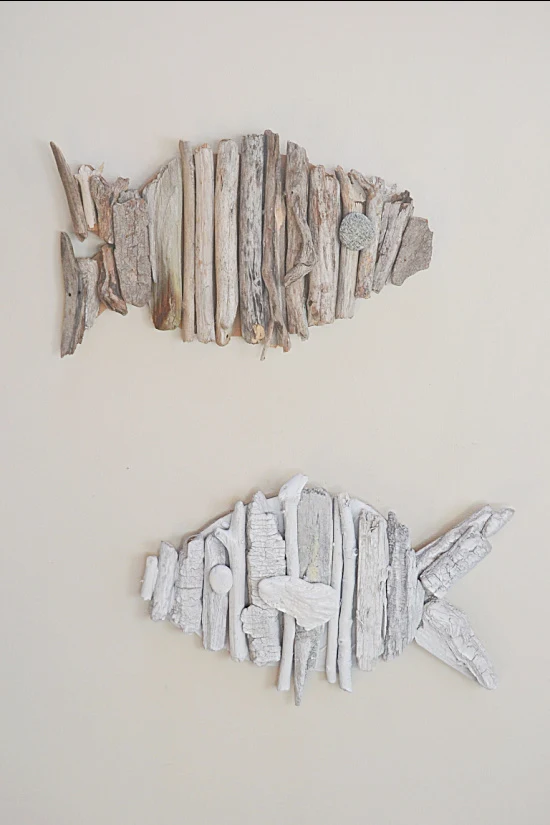 Driftwood Fish Wall Hanging