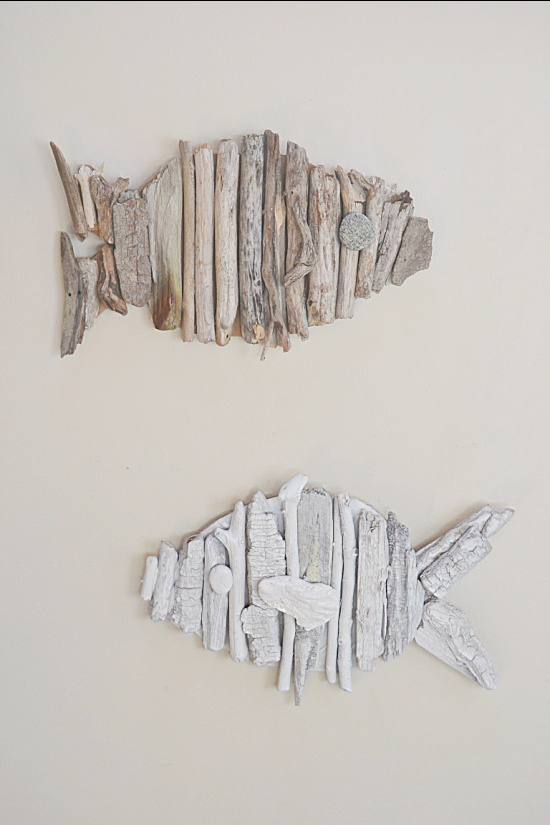 Driftwood Fish Wall Hanging