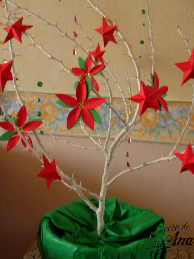 2 ideas de centros de mesa navideños