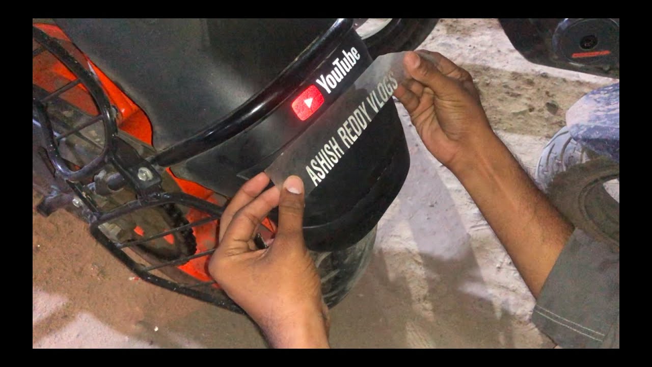 Bike Sticker Car Sticker Bike Name Sticker Singur