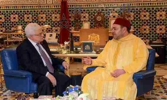 برقية من الملك محمد السادس إلى رئيس دولة فلسطين محمود عباس