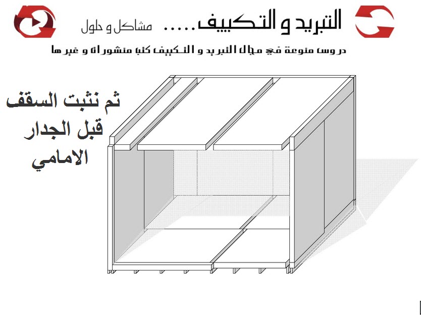طريقة تركيب غرفة تبريد من نوع modulable طريقة تركيب غرفة تبريد من نوع modulable