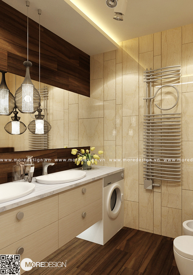 Thiết kế phòng tắm và vệ sinh sang trọng và tiết kiệm diện tích Thiết kế phòng tắm và vệ sinh sang trọng và tiết kiệm diện tích