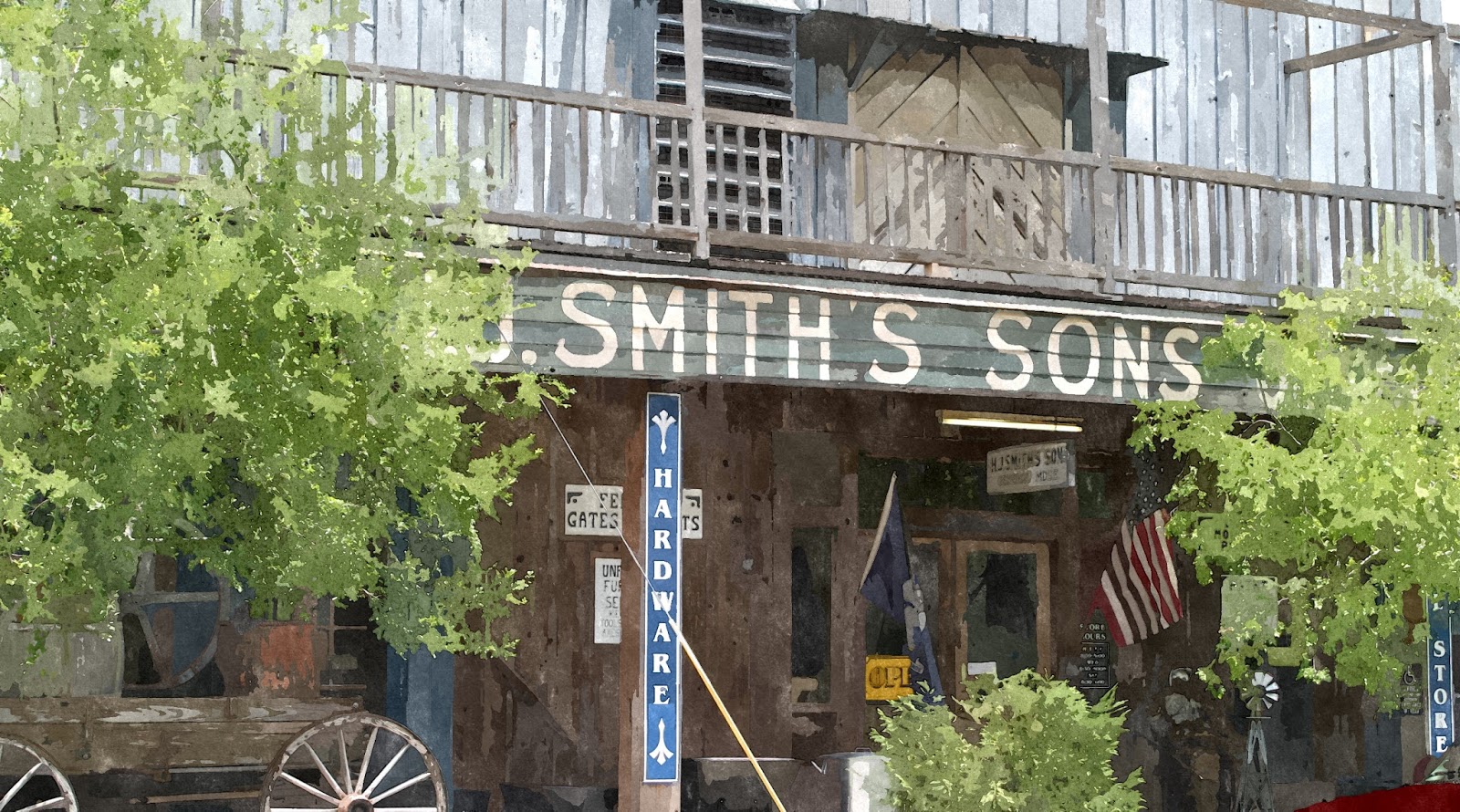 Covington Downtown H. J. Smith's Sons General Merchandise Store