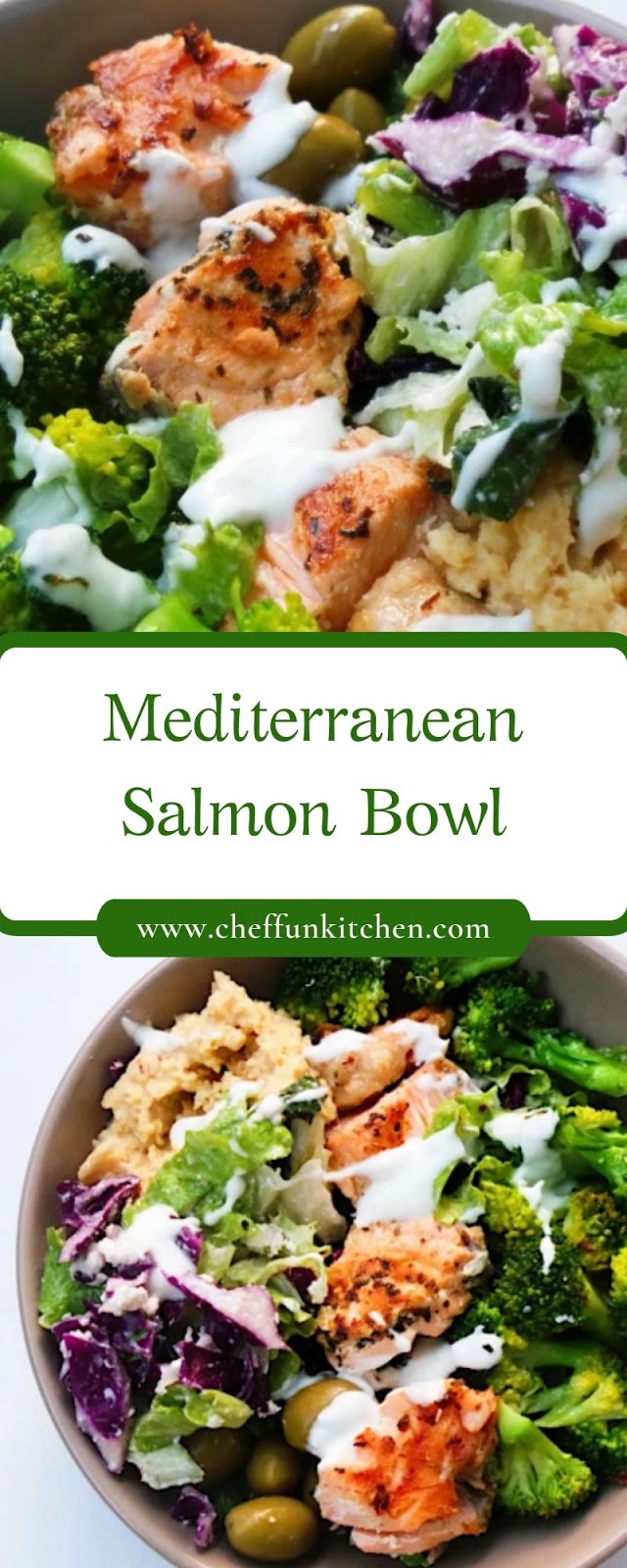 Mediterranean Salmon Bowl Mediterranean Salmon Bowl