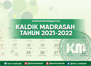 Kalender Pendidikan Madrasah Tahun 2021-2022 Format Excel