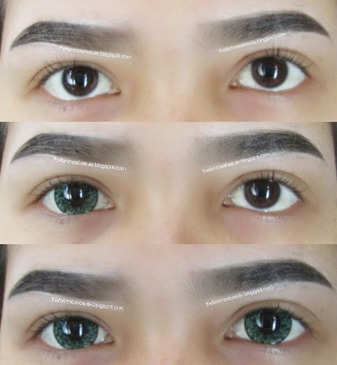 thefemmesbeaute REVIEW Softlens X2 CHIC in Green