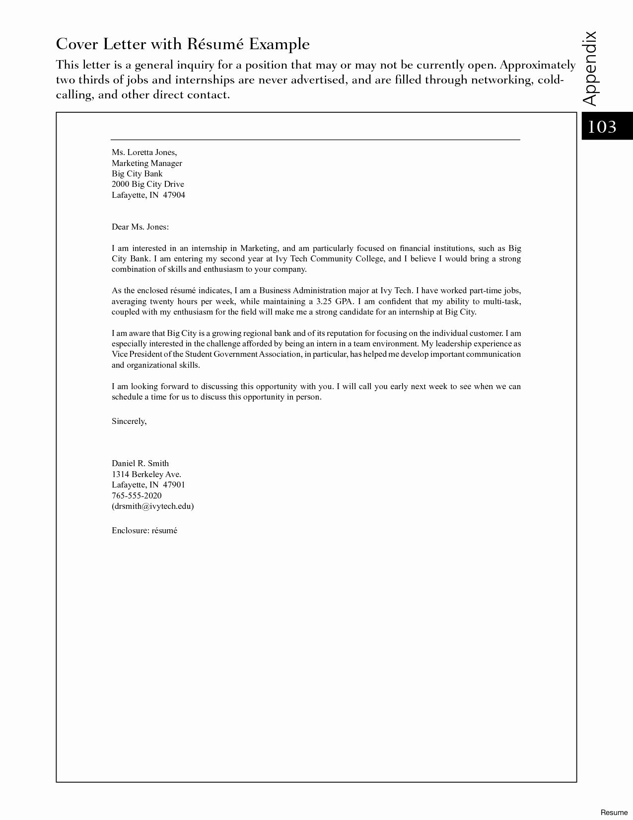 sample cover letter for adjunct professor position