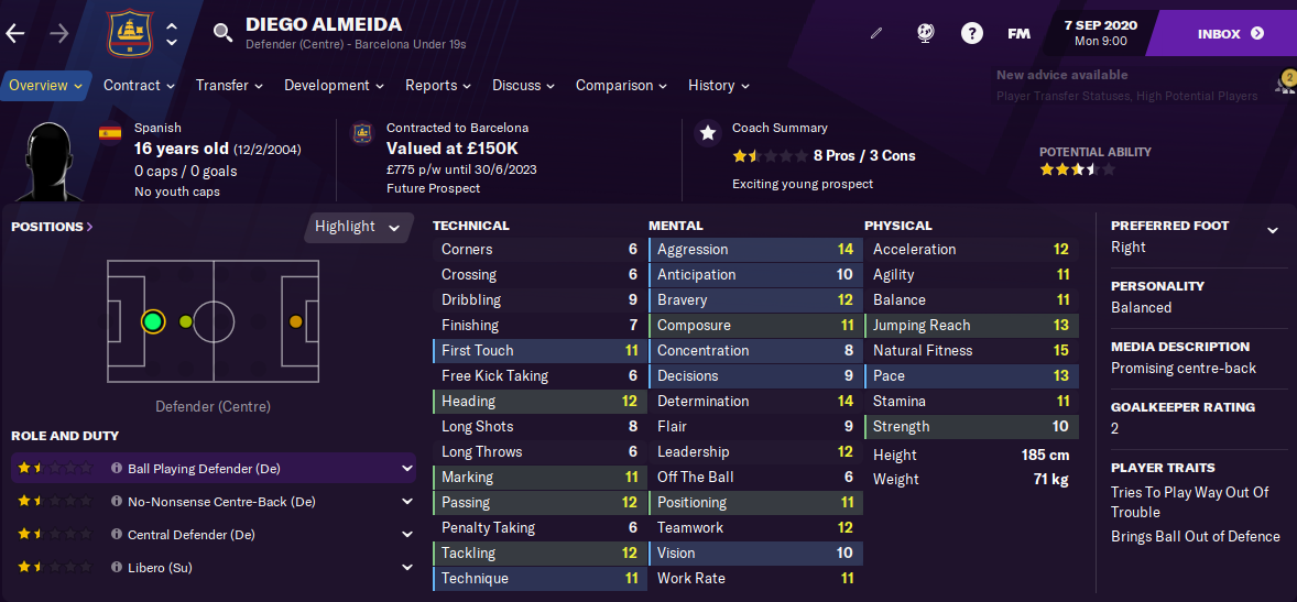 FM21 Diego Almeida 2021 FM21 Diego Almeida 2021