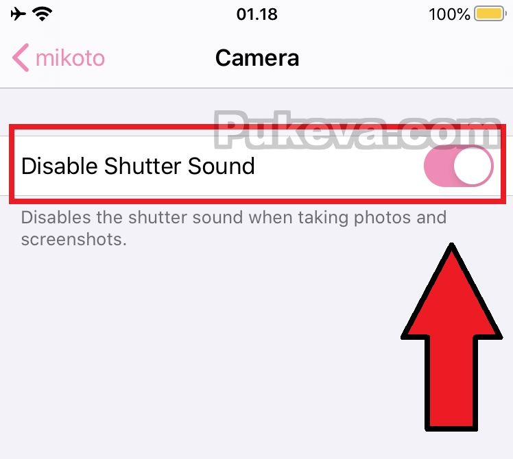 Cara Silent Kamera Iphone Jepang Korea Dengan Tweak Mikoto Pukeva