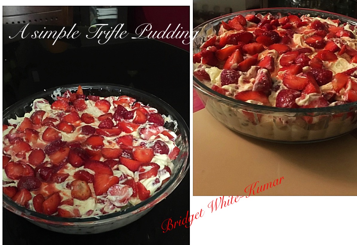 BRIDGET WHITE ANGLOINDIAN RECIPES TRIFLE PUDDING