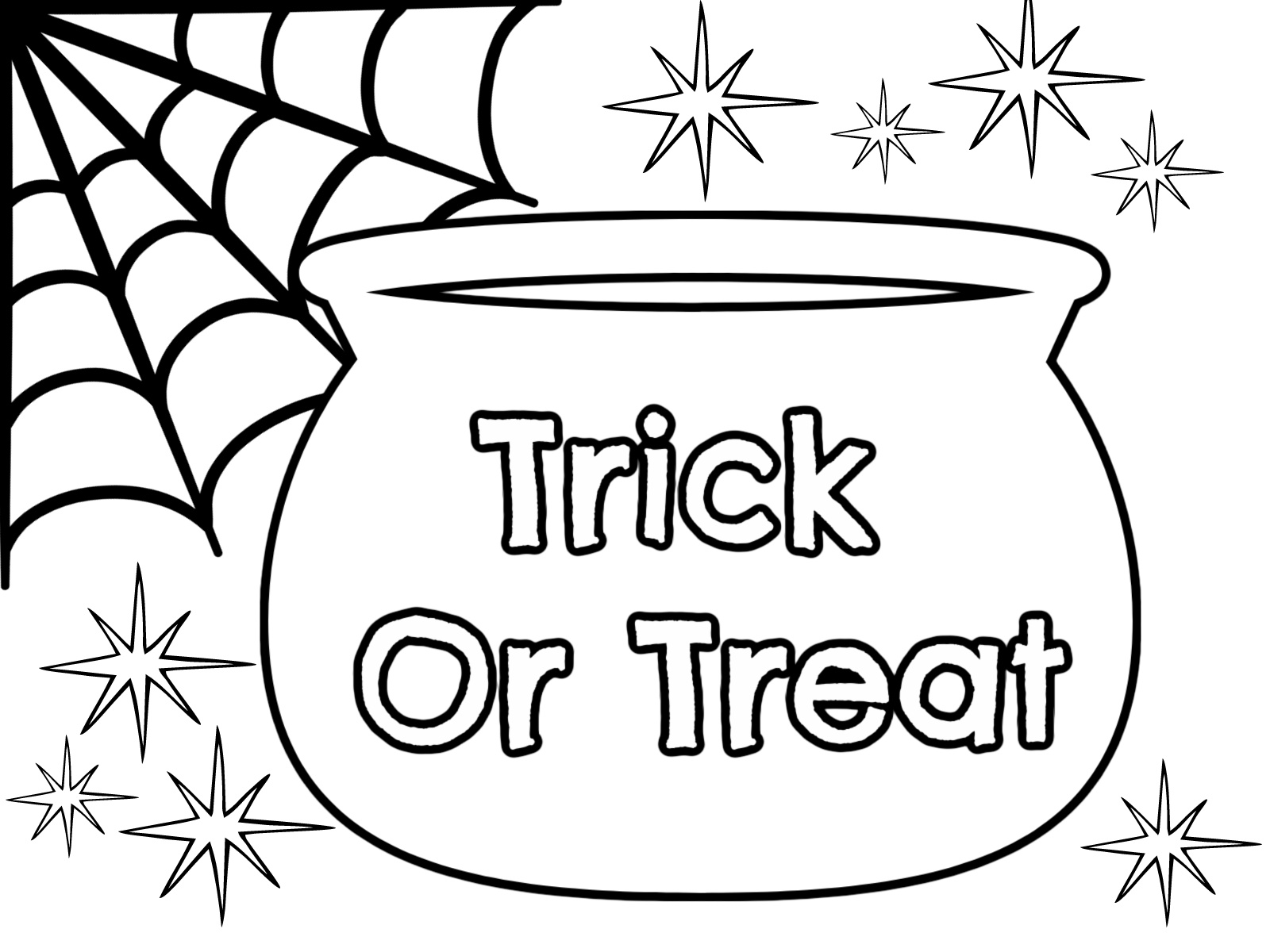 Kids Halloween Coloring Pages Kids Halloween Coloring Pages