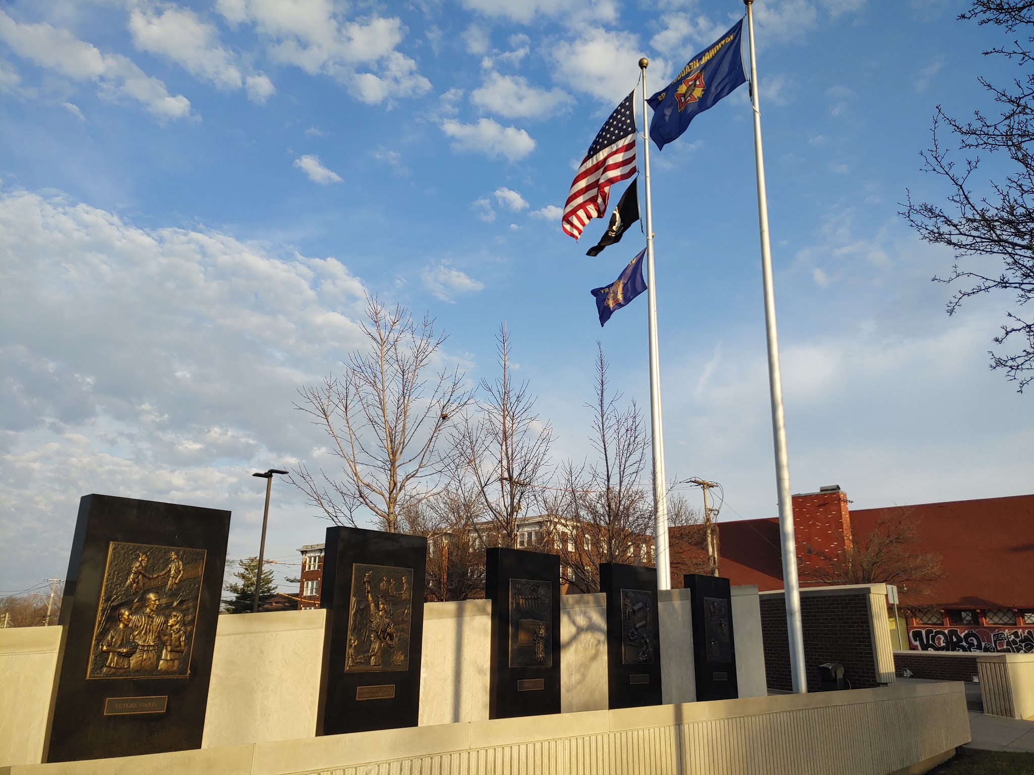 Around the World with Fritz Monument Plaza VFW Headquarters