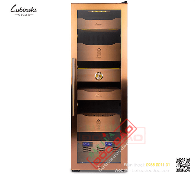 tủ giữ ẩm xì gà Lubinski RA330 gỗ tuyết tùng cao cấp 1571820450-tu-bao-quan-giu-am-xi-ga-cigar-cam-dien-lubinski-ra333-2