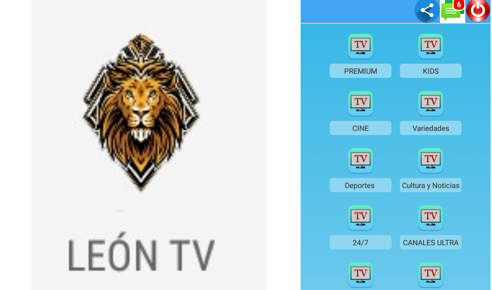 LEÓN TV PHONE GEEK TV ANDROID