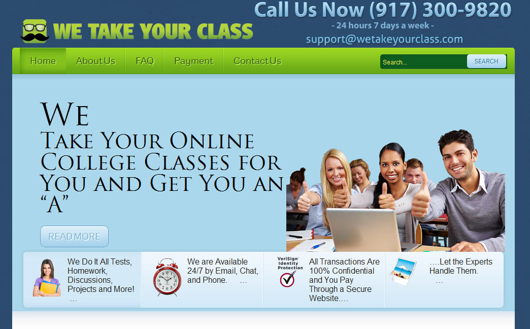 We do your homework for you