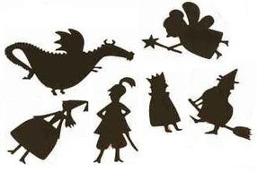 Printable Shadow Puppets by Munchkins and Mayhem