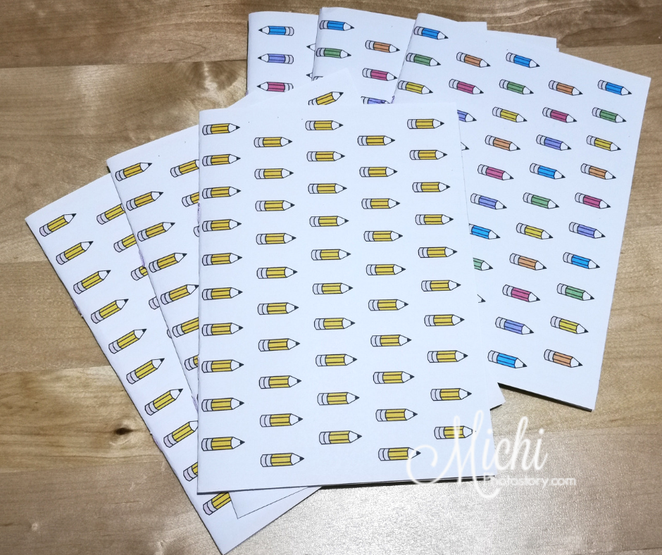 Michi Photostory How to Reuse or Recycle Old Notebooks