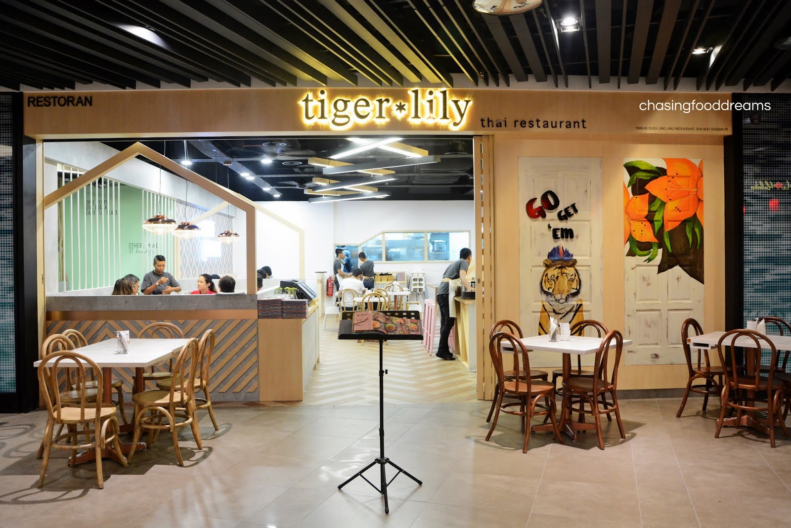 CHASING FOOD DREAMS Tigerlily Thai Restaurant DC Mall, Damansara