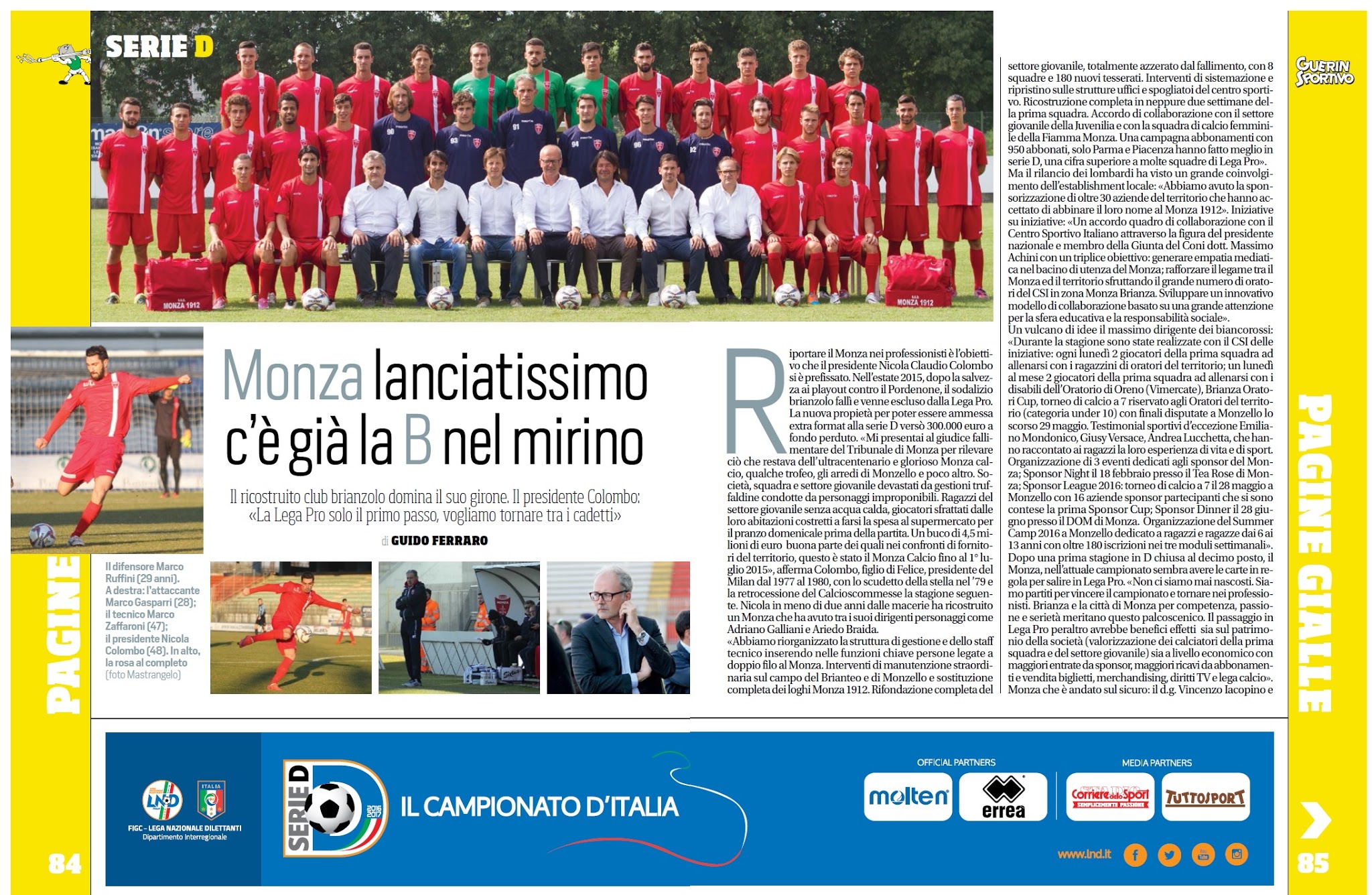 Blog 1912 dal Guerin Sportivo