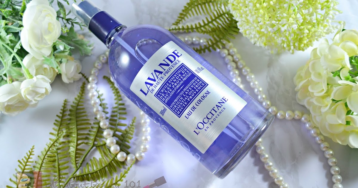 L'Occitane Lavender (Lavande) Eau De Cologne All About Beauty 101