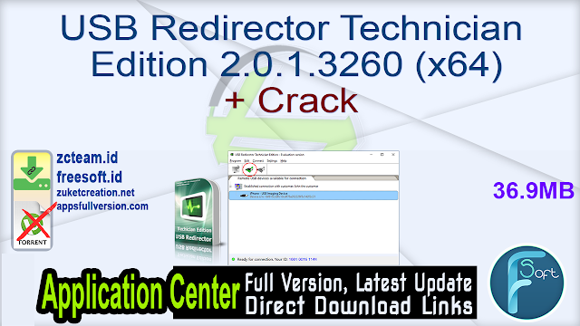 USB Redirector Technician Edition 2.0.1.3260 (x64) + Crack_ ZcTeam.id