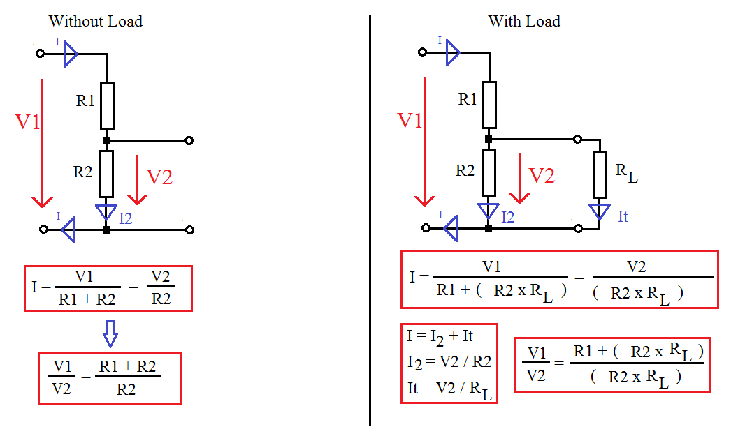 How To Calculate Voltage Divider Circuit