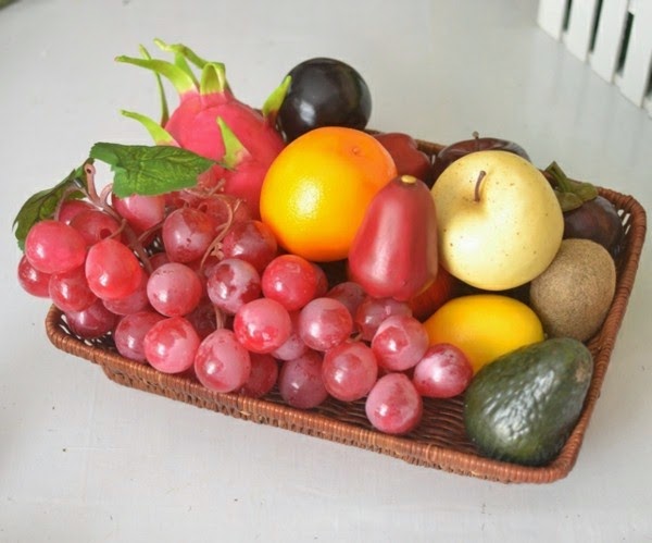 Artificial fruit as decoration