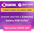 Amazon 29th May Quiz Answers – Win Galaxy M30