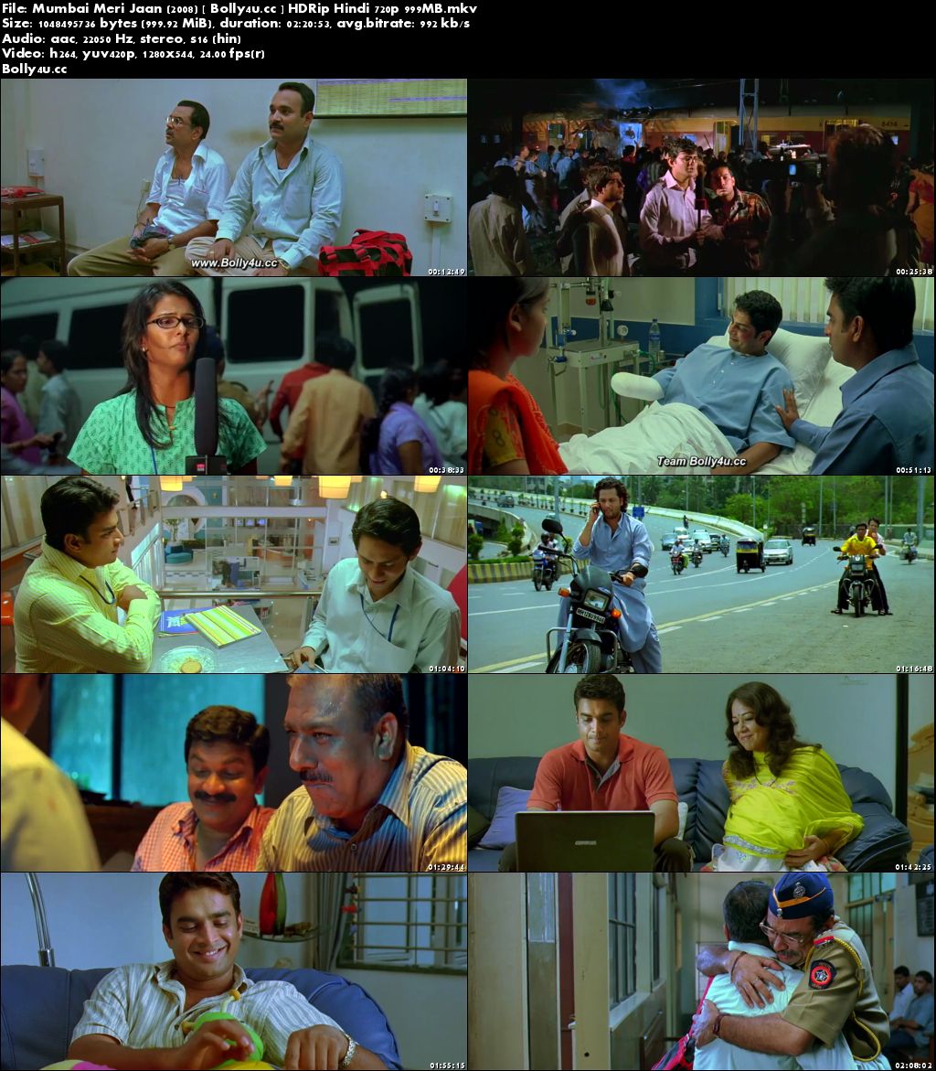 Mumbai Meri Jaan 2008 HDRip 999MB Full Hindi Movie Download 720p