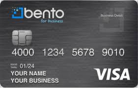 Bento for Business Visa® Secured Debit Card